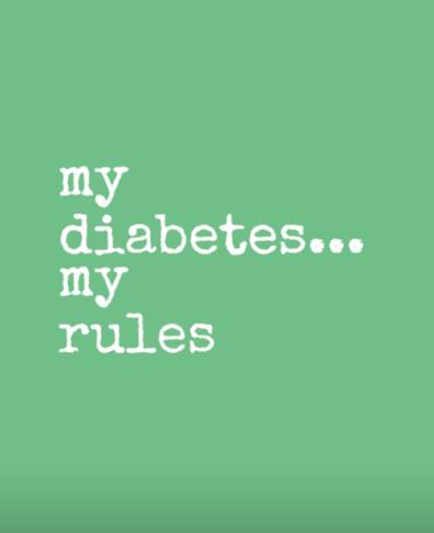my diabetes my rules