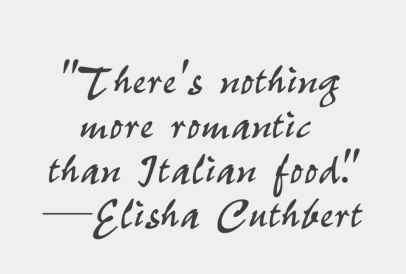 Food quote italian food