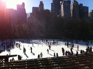 Ice skating in Central Park (New York City 2011)
