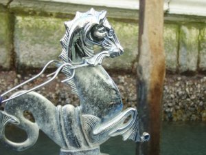 The magic of a gondola in Venice