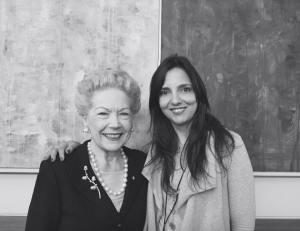 Spending time with inspirational women is one of the perks of this job. Sue Alberti at the joint PDSG and young Leaders lunch. 