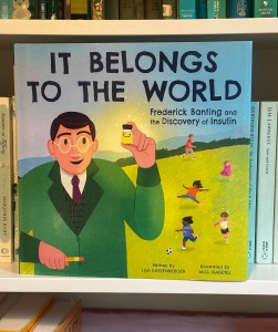 Photo of the children's book 'It Belongs to the World'.